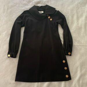 Elizabeth McKay Size 4 Black Dress